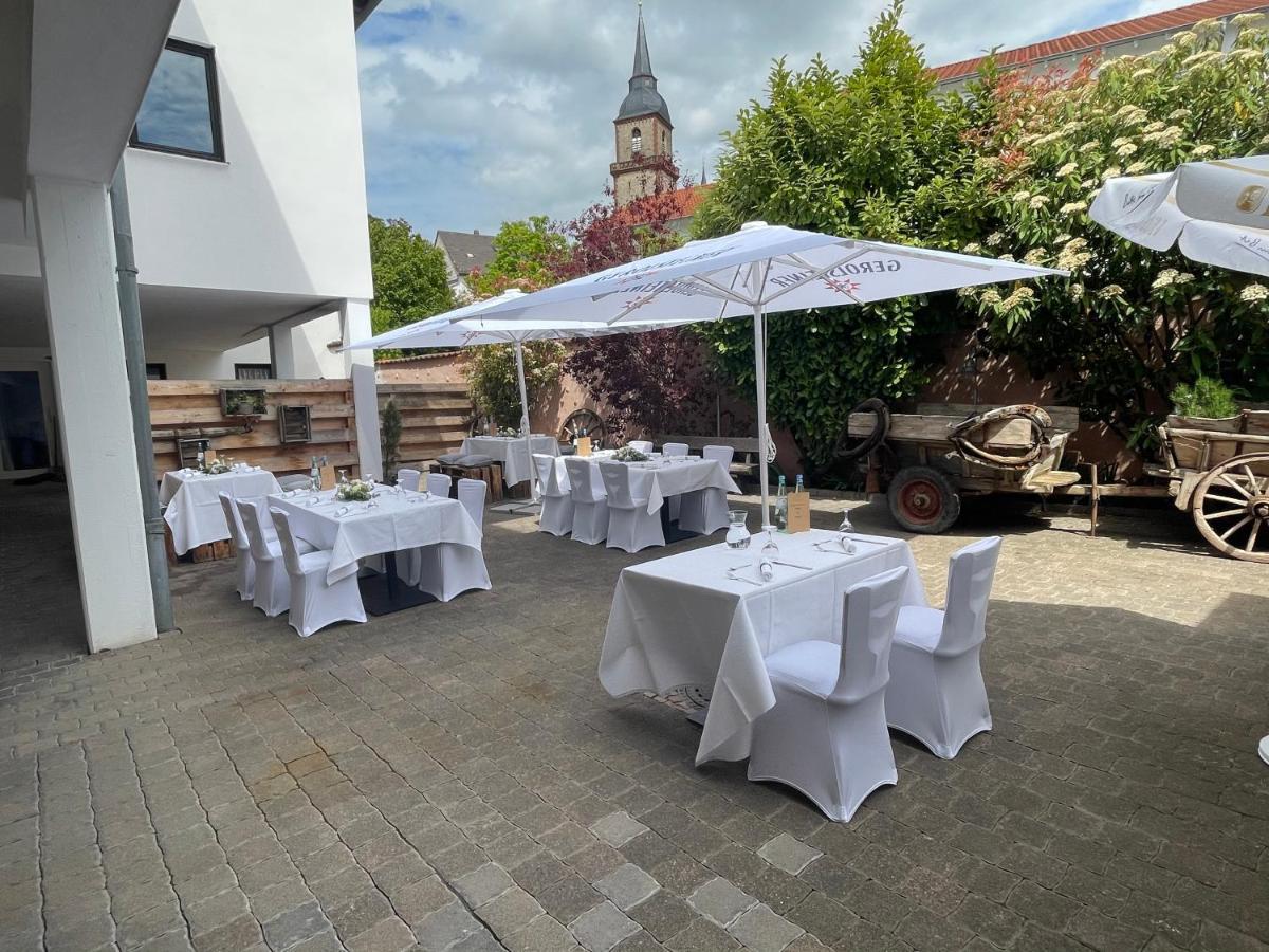 Hotel Restaurant Goldenes Ross Gollheim 외부 사진